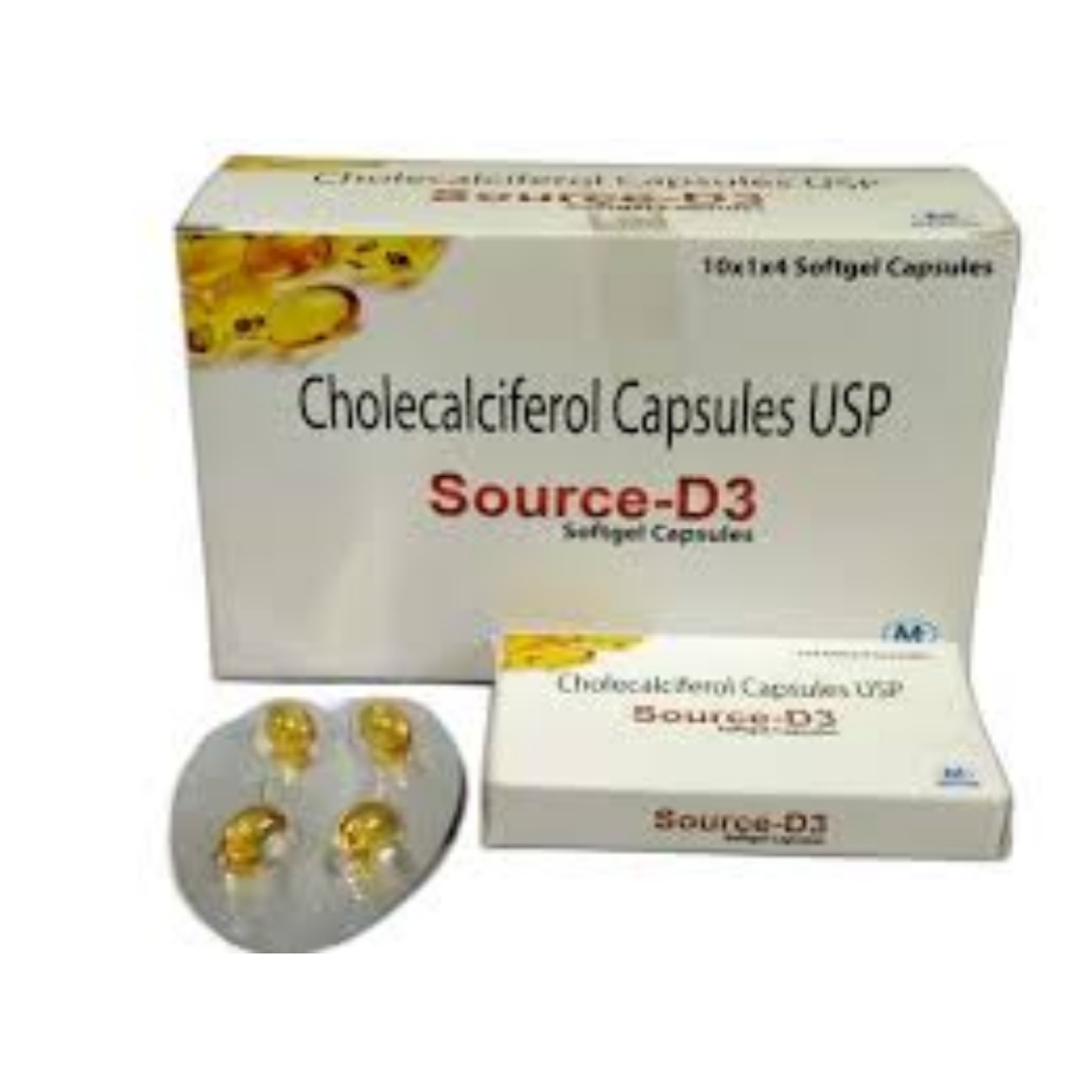 Source D3 60k Softgel Capsule